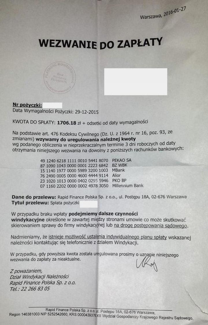 Komunikacja z dłużnikiem